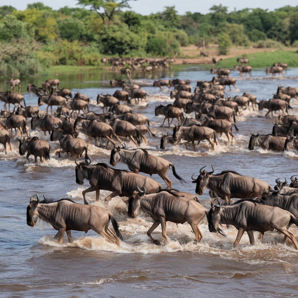 8 Day Maasai Mara to Serengeti Migration Crossing Safari